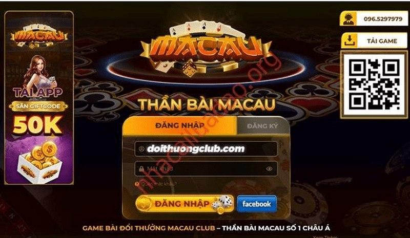 Hướng dẫn tải game bài Macao Club và cách chơi trực tuyến